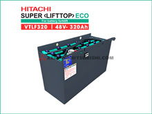 Bình điện Ắc Quy Xe Nâng Hitachi Lifttop 48V - 320Ah model: VTLF320