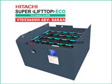 Bình điện Ắc Quy Xe Nâng Hitachi Lifttop 48V - 565Ah model: VTDX565MH
