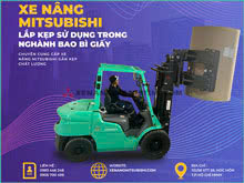 Vai trò của xe nâng trong ngành bao bì giấy