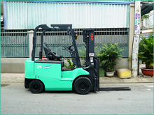 Xe nâng điện ngồi lái MITSUBISHI - NICHIYU - FB25PN-77B-300SF