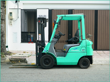 Xe nâng xăng - gas MITSUBISHI FGE15T
