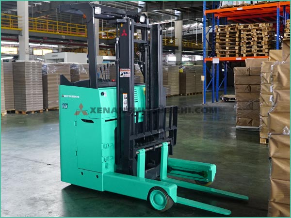 Xe nâng điện đứng lái MITSUBISHI RBS15CB1 | RBS15LCB1 MỚI 100%