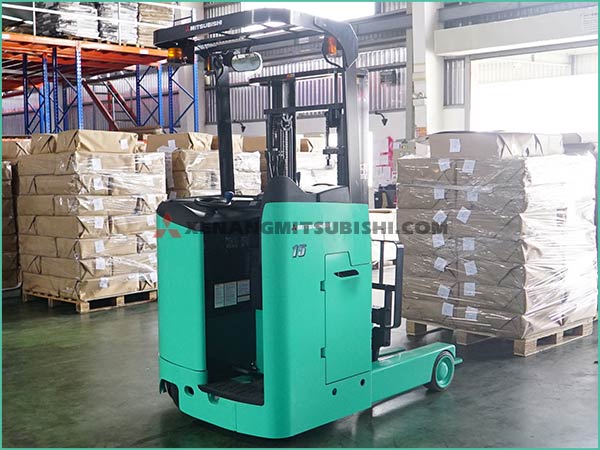 Xe nâng điện đứng lái MITSUBISHI RBS15CB1 | RBS15LCB1 MỚI 100%