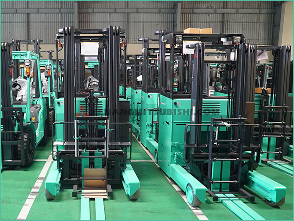 Xe nâng điện đứng lái MITSUBISHI RBS25CB1 | RBS25LCB1 MỚI 100%