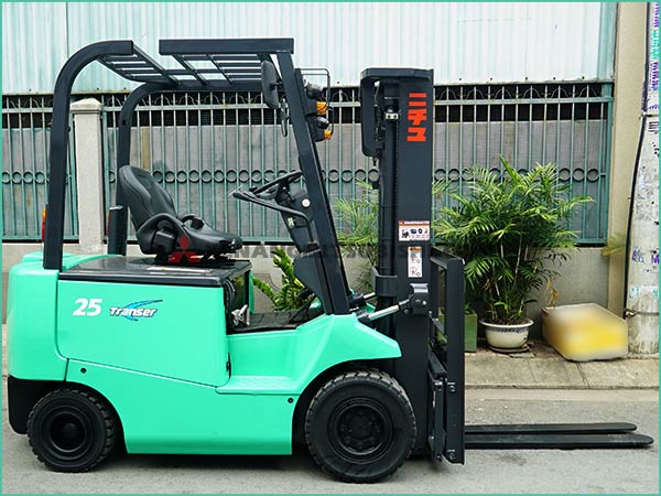 Xe nâng điện ngồi lái MITSUBISHI - NICHIYU - FB25PN-77B-300SF