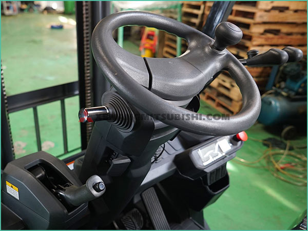 Xe nâng điện ngồi lái MITSUBISHI FB15CB MỚI 100%