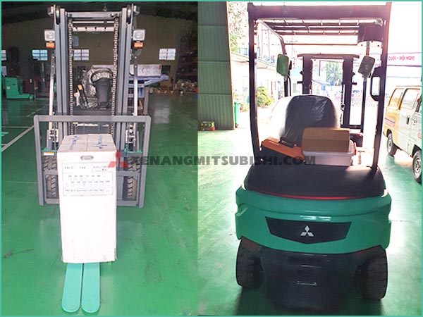 Xe nâng điện ngồi lái MITSUBISHI FB25CB | FB25LCB MỚI 100%