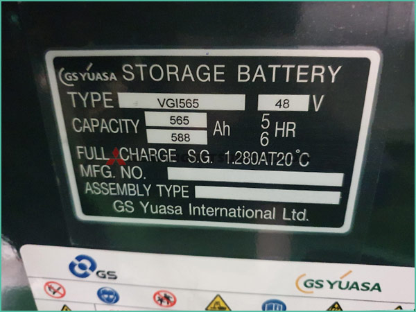 Xe nâng điện ngồi lái MITSUBISHI FB25CB | FB25LCB MỚI 100%