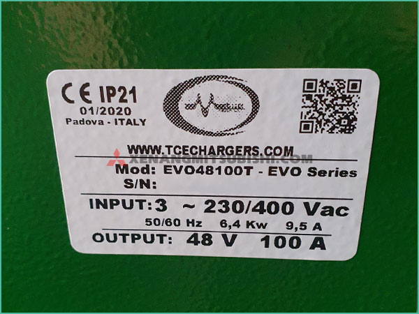 Xe nâng điện ngồi lái MITSUBISHI FB25CB | FB25LCB MỚI 100%