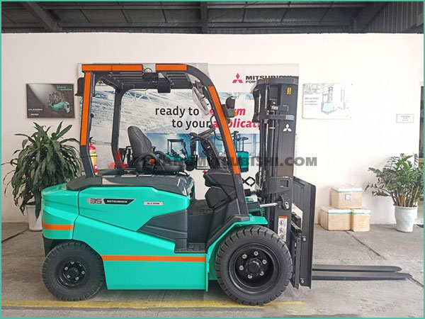 Xe nâng điện ngồi lái MITSUBISHI FB35LCB MỚI 100%