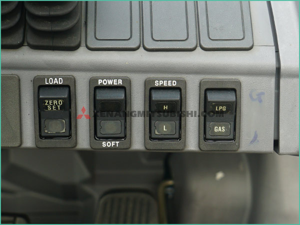 Xe nâng xăng - gas MITSUBISHI FGE15T