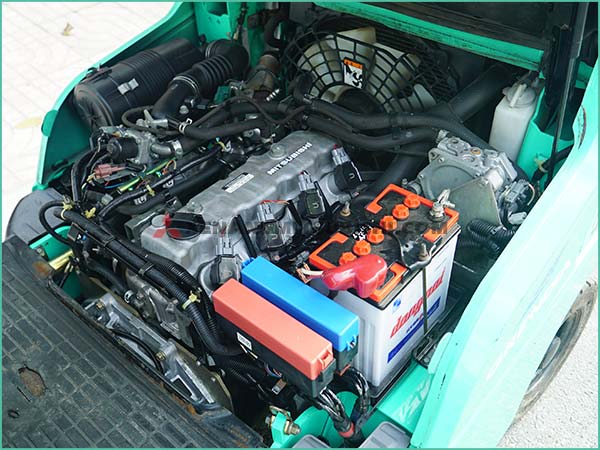 Xe nâng xăng - gas MITSUBISHI FGE15T