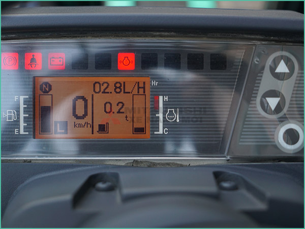 Xe nâng xăng - gas MITSUBISHI FGE15T