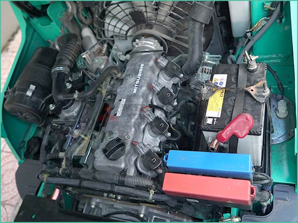 Xe nâng xăng - gas MITSUBISHI FGE15T