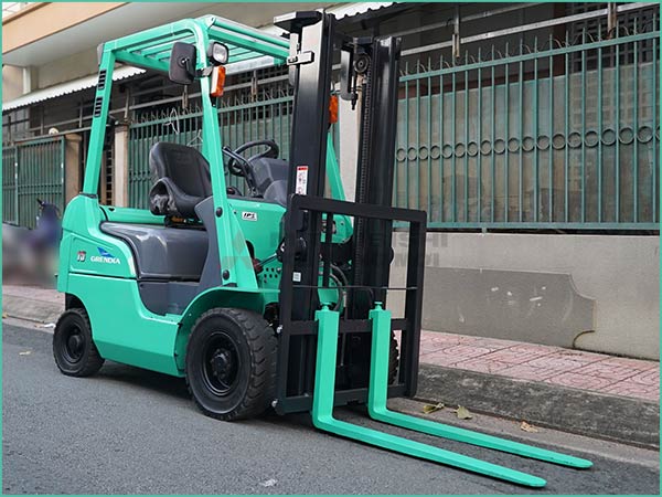 Xe nâng xăng - gas MITSUBISHI FGE15T